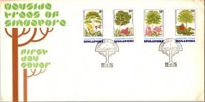 Singapore Scott 243-246 Unaddressed.