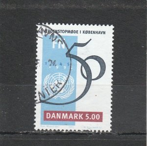 Denmark  Scott#  1021  Used  (1995 UN, 50th Anniversary)