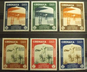 18913   CYRENAICA   MH # C24-C29                            CV$ 24.00