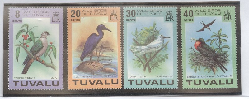 Tuvalu #73-76 Mint (NH) Single (Complete Set)