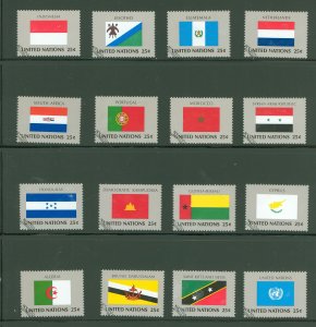 United Nations #554-69 Used Single (Complete Set)