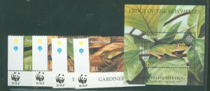 Seychelles #831-5  Single (Complete Set) (Wildlife)