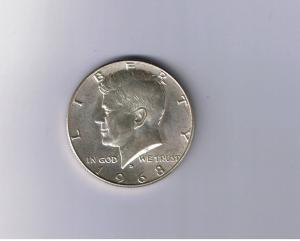 1968 Kennedy Half Dollar
