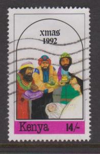 Kenya Sc#586 Used