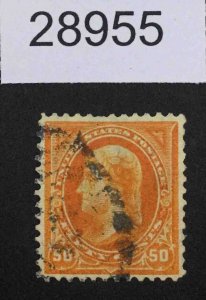 US STAMPS  #275 USED LOT #28955