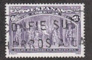 Spain # 2680a, Columbus, Single Stamp from A souvenir Sheet, Used