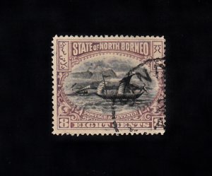 North Borneo Scott #85 Used