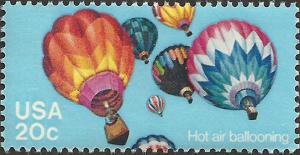 # 2033 MINT NEVER HINGED HOT AIR BALLOONING
