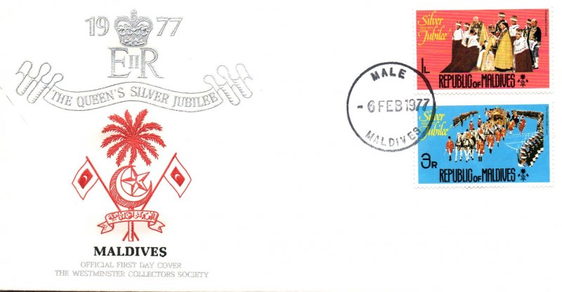 Maldive Islands 662,666 U/A FDC