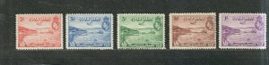 Papua Sc#c5-c9 M/NH/F-VF, Cv. $65