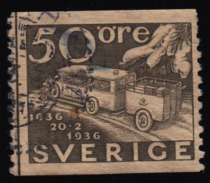 Sweden 260 Mail Truck and Trailer 1936