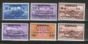 Tonga C16-C21 MNH
