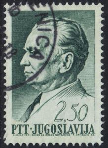 Yugoslavia - 1968 - Scott #936 - used - Tito