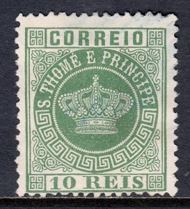 St. Thomas and Prince Islands - Scott #10a - Used - SCV $6.00