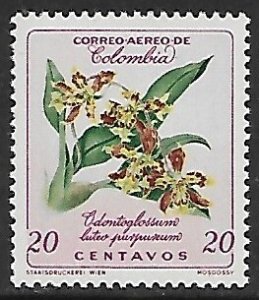 Colombia # C422 - Odontoglossum - MNH.....[Zw11]