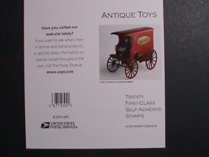 ​UNITED STATES 1995-SC#3642  ANTIQUE TOYS MNH-SHEET VERY FINE-LAST ONE