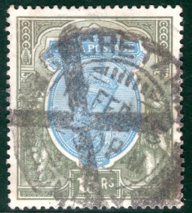 INDIA KGV Stamp 15r HIGH VALUE CDS Used{samwells-covers}EBLUE147