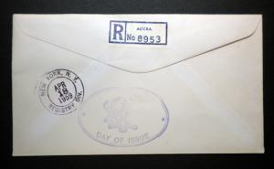 GHANA 1959 FIRST DAY COVER. SCOTT # A13.