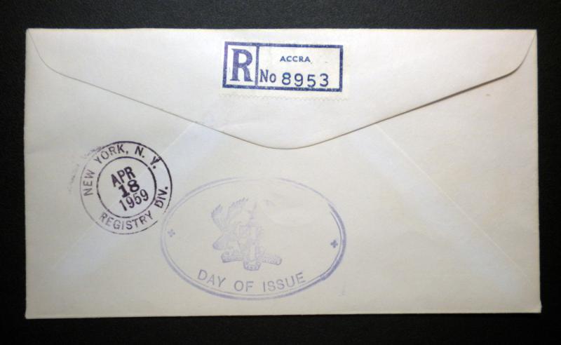 GHANA 1959 FIRST DAY COVER. SCOTT # A13.