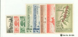 Papua New Guinea #139-146 Unused Single (Complete Set)