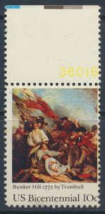 USA  SC# 1564  MNH  1975  Bunker Hill  see detail / scans