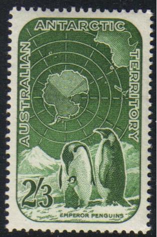 Australian Antarctic Territory  #L5 mint single, Penguines  