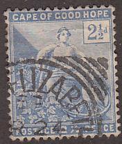 Cape of Good Hope 57 Hope Seated, [Square Circle] 1896