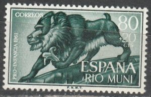 Spain  /  Rio Muni    B9    (N*)    1961   Semi Postal