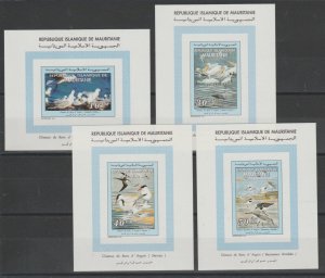 Mauritania 1994 Mi. 1025 - 1027 Birds Oiseaux Vögel Banc D'Arguin Fauna De Luxe