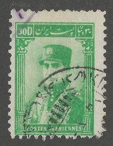 Persia, stamp, Scott#830, used, hinged,  30d,  postmark,