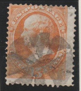 U.S. Scott #152 Webster Stamp - Used Single