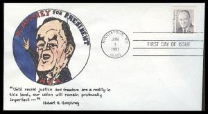#2189 Hubert H. Humphrey LMG FDC