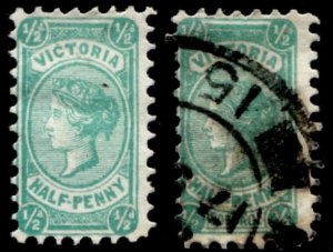 Victoria #193 QV Definitive Wmk 70 MNG & Used