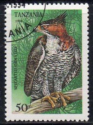 Tanzania 1280 - Cto-nh - Ornate Hawk-Eagle