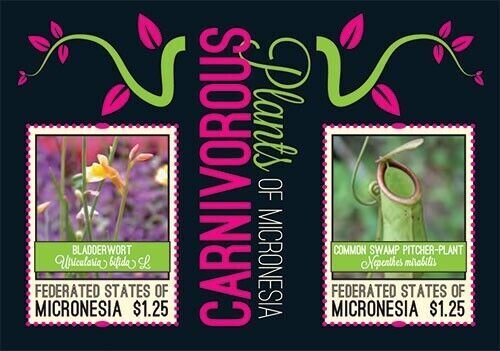 Micronesia 2012 - Carnivorous Plants - Souvenir Stamp Sheet - Scott #994 - MNH