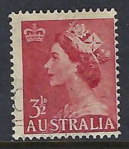 Australia 258 VFU QEII 364F-1