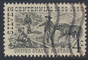 USA  Silver Centennial  SC# 1130  Used see details & scan