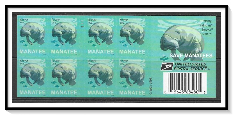US #5851 Save Manatees Booklet MNH