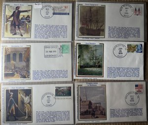 COLORANO AMERICAN REVOLUTION BICENT SERIES SET OF 24 DIFF RETAIL TO $8 EACH