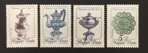 Hungary 1988 #3162-5, Silver & Cast Iron, MNH.