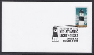 US 5623 Mid-Atlantic Lighthouses Erie Harbor PA BWP FDC 2021