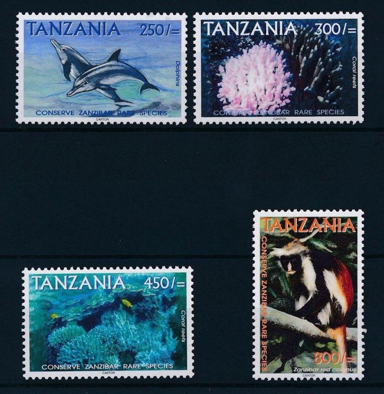 [27101] Tanzania 2001 Marine Life Zanzibar Rare species MNH