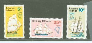 Tokelau  #22-24  Single (Complete Set)