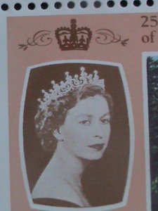 ​MONTSERRAT-1978 SC#388-25TH ANNIV: CORONATION OF QUEEN ELIZABETH II MNH SHEET