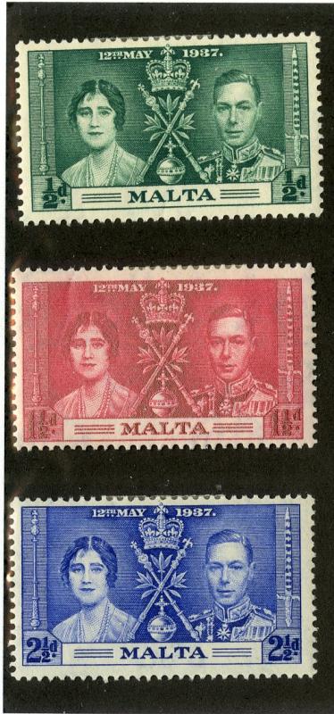 MALTA 188-190 MH SCV $1.25 BIN $0.50 ROYALTY