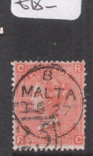 Malta Gb Used SG Z49 Plate 12 VFU (6del)