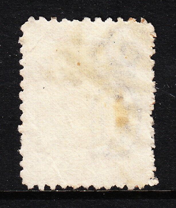 QUEENSLAND — SCOTT 61 (SG 145) — 1/- VICTORIA PALE LILAC — USED — SCV $15.00