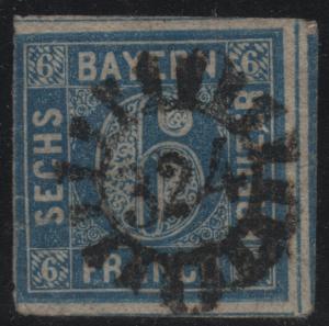 Bavaria 11 Numeral 324 Cancel