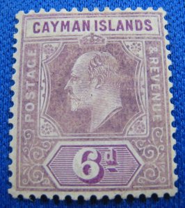 CAYMAN ISLANDS 1907  -  SCOTT # 26   MLH            (c7)