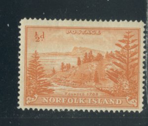 Norfolk Island 1 MH cgs